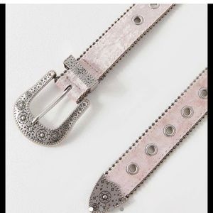 Urban Outfitters Pink Rustic Belt